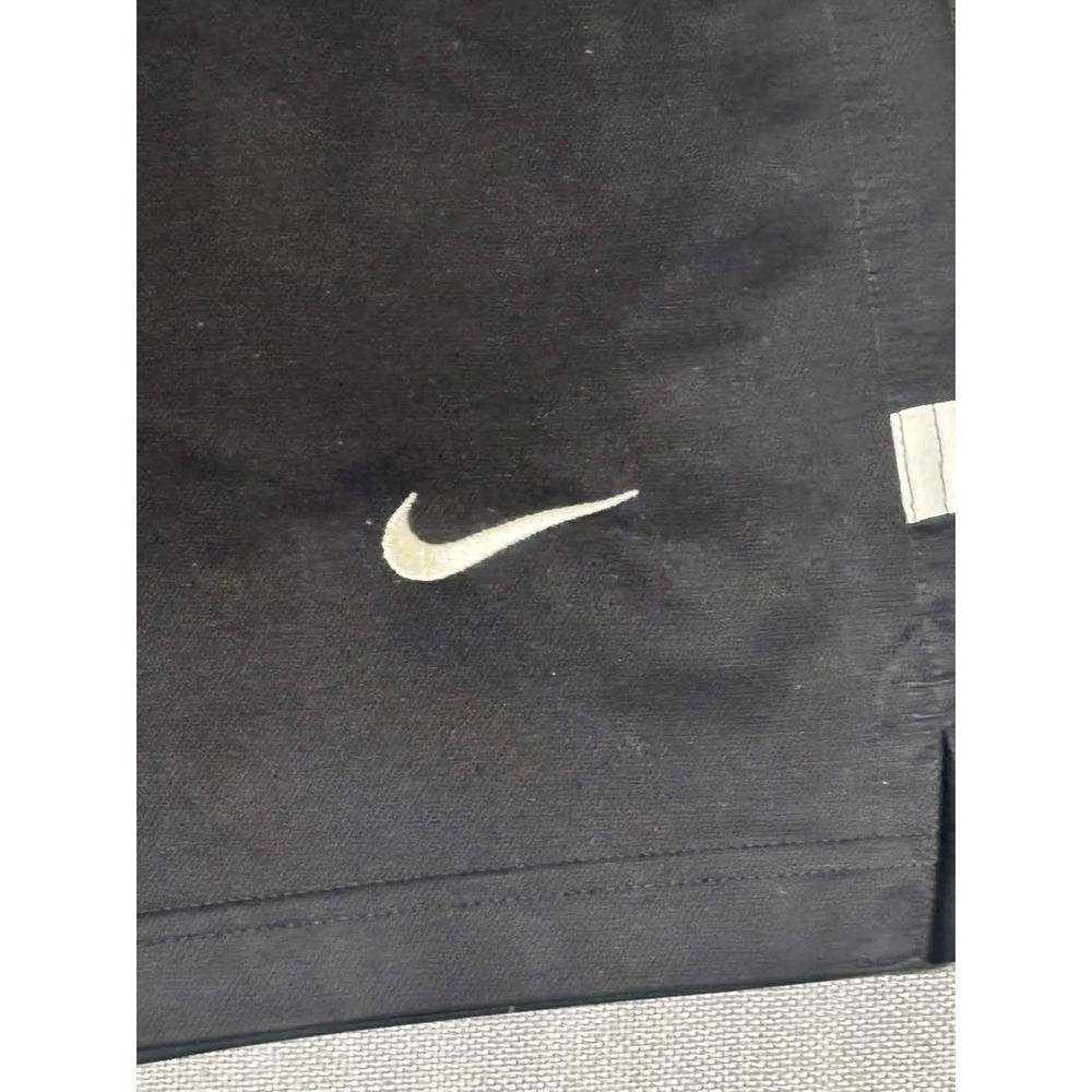 Nike Womens Shorts Size XL Athletic Black Polyester Solid Running Shorts Knit - Picture 7 of 7